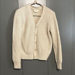 Aritzia TNA Wool Women's Cream cardigan